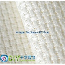Yeidam 14 ct Aida - Ivory 45*37cm